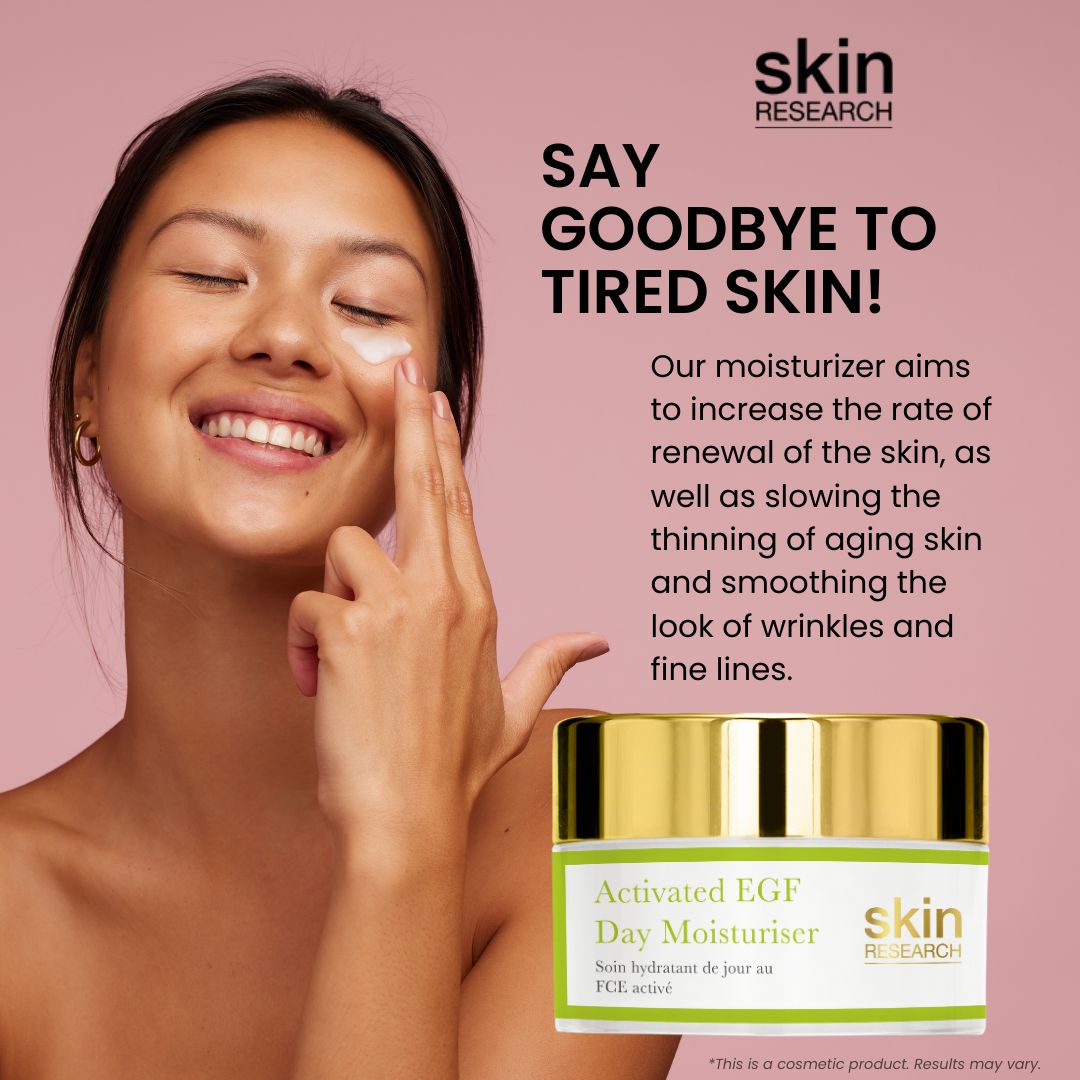 Activated EGF Day Moisturiser 50ml Twin Value Savings Pack