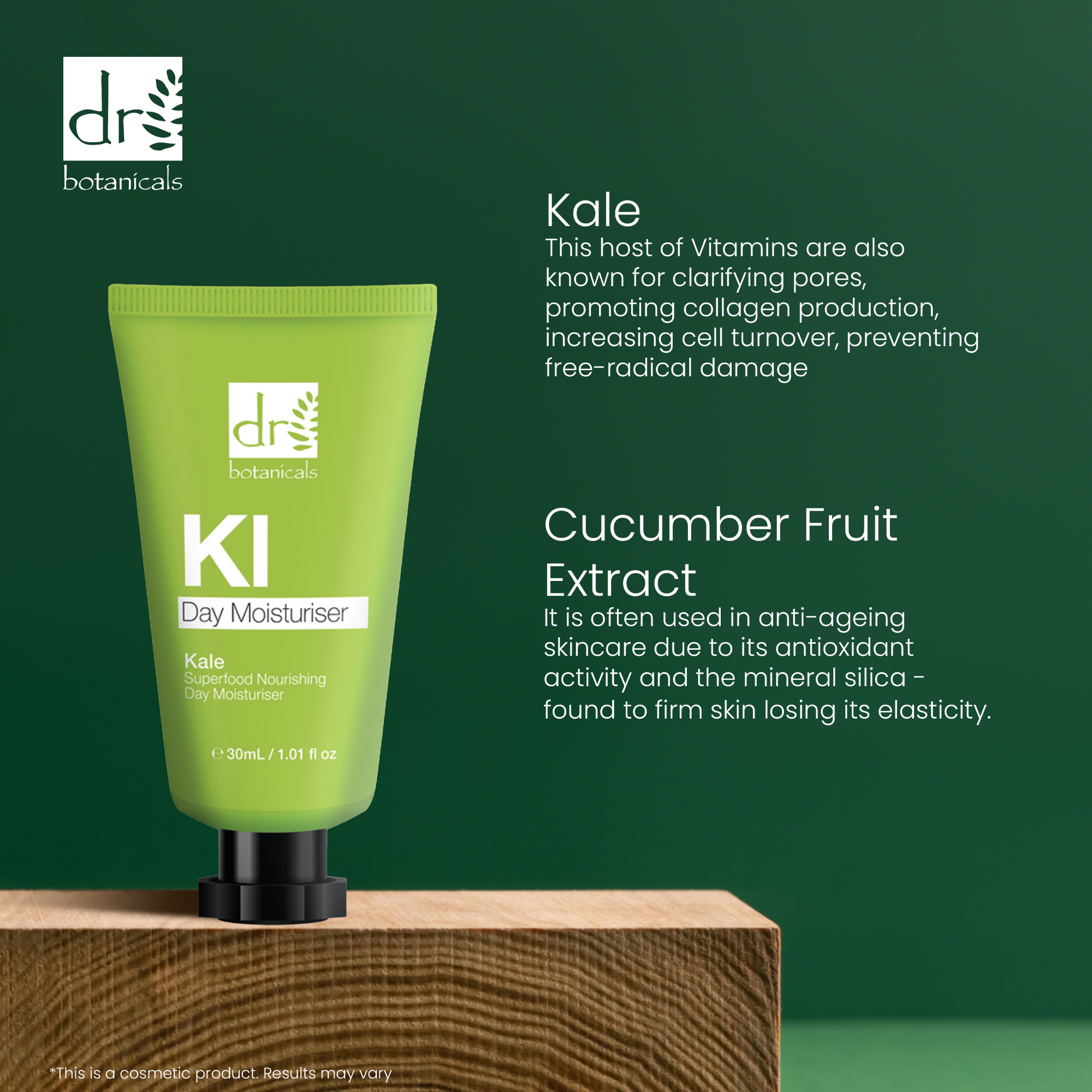 Kale Superfood Nourishing Day Moisturiser 30ml