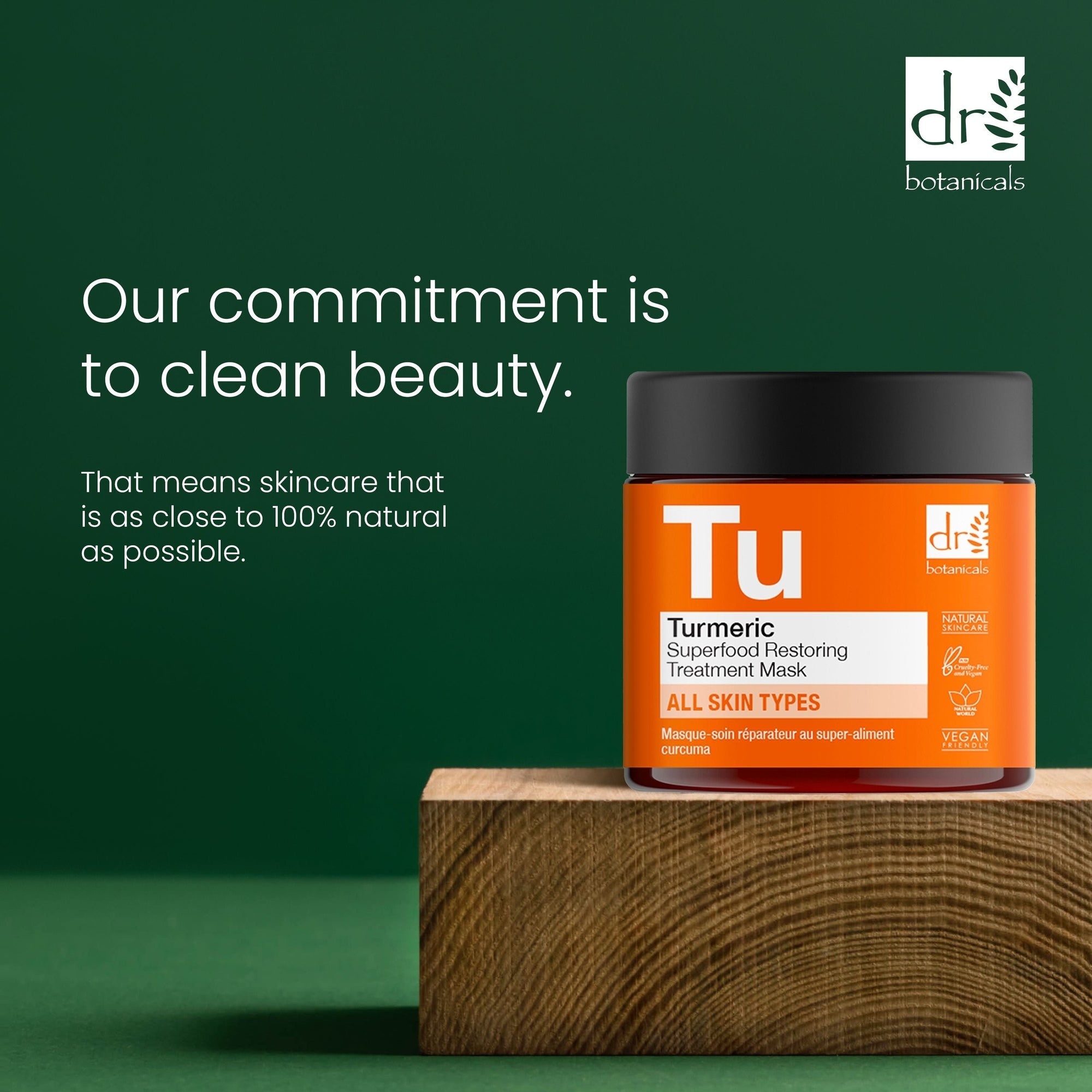 Turmeric Superfood Restoring Treatment Mask 60ml x 2 Duo Pack