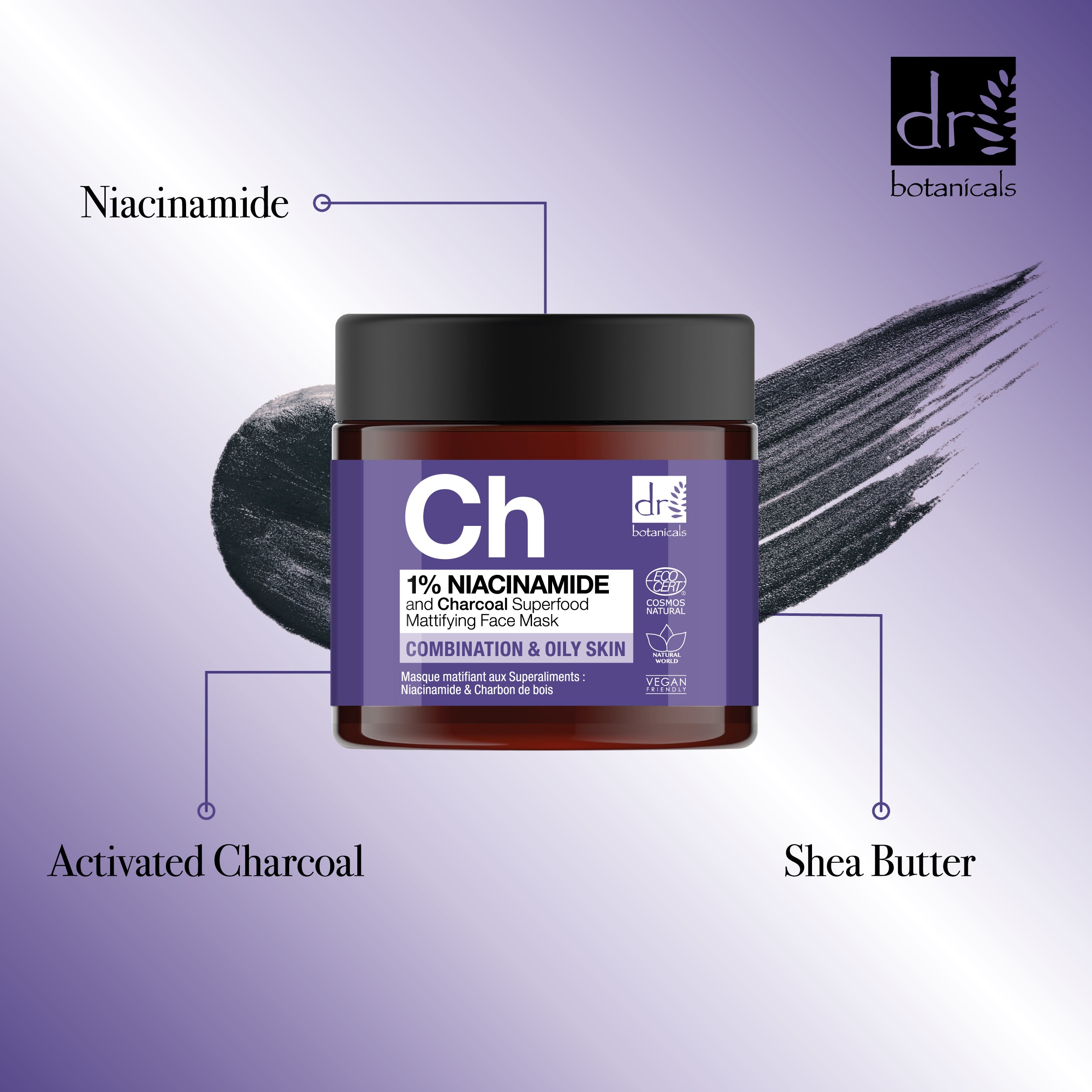 Advanced Charcoal Mattifying Face Mask 60ml