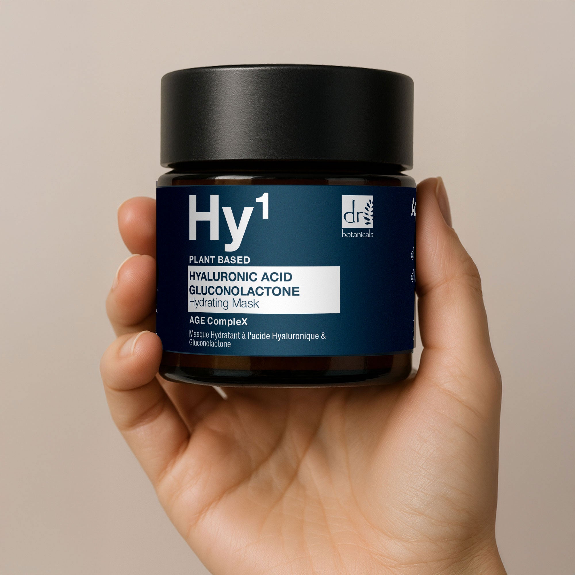 Hochwertige Hyaluronsäure 1 % &amp; Gluconolacton Maske 60 ml