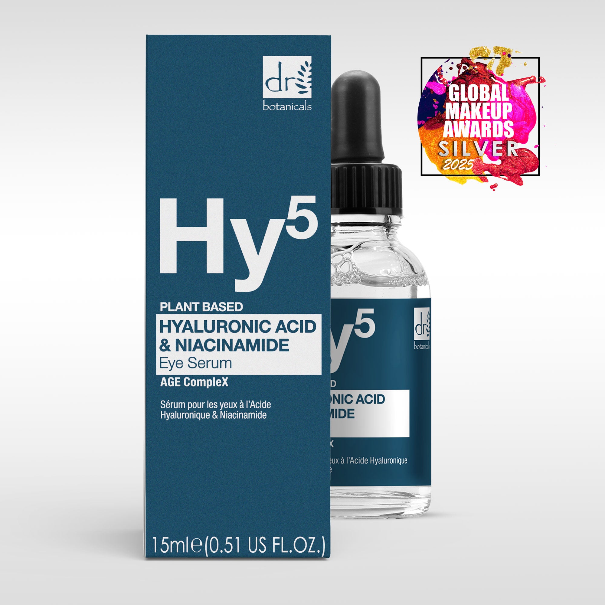 Hyaluronic Acid 5% & Niacinamide 5% Eye Serum 15ml