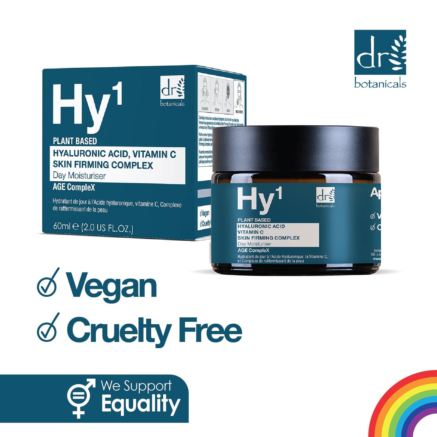 Advanced Hyaluronic Acid 1% & Vitamin C 1% & Skin Firming Complex 1% Day Moisturiser 60ml