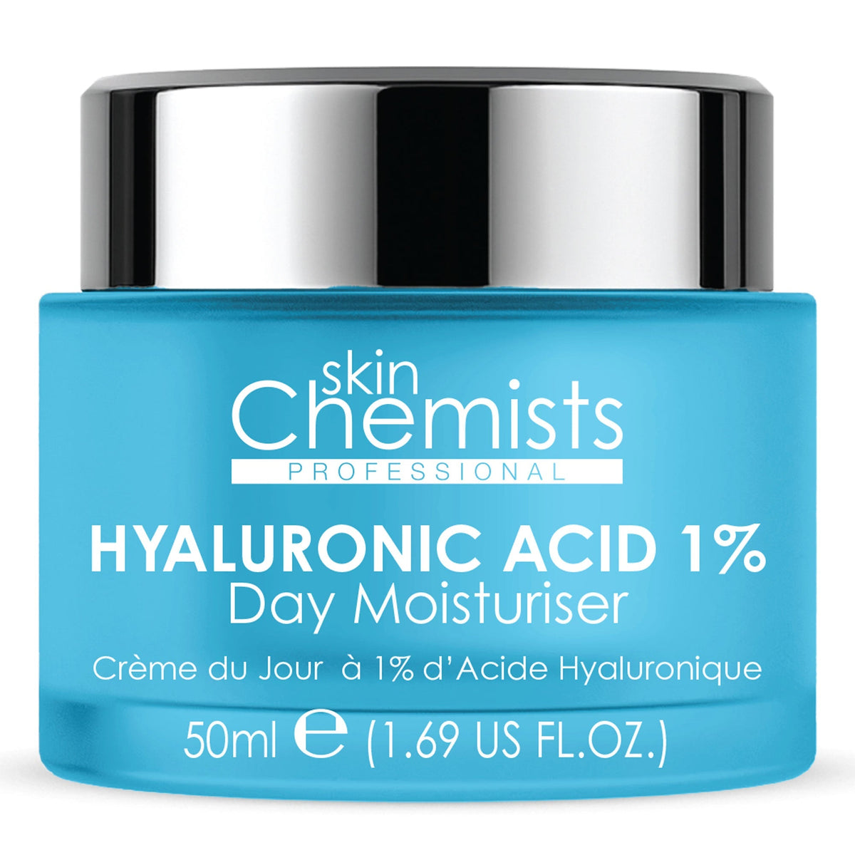 Crema hidratante de día con ácido hialurónico 1% 50ml