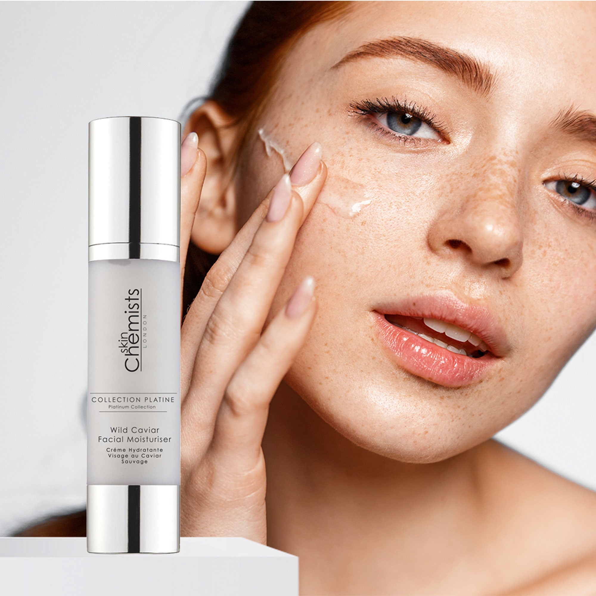 Crème hydratante visage au caviar sauvage 50 ml