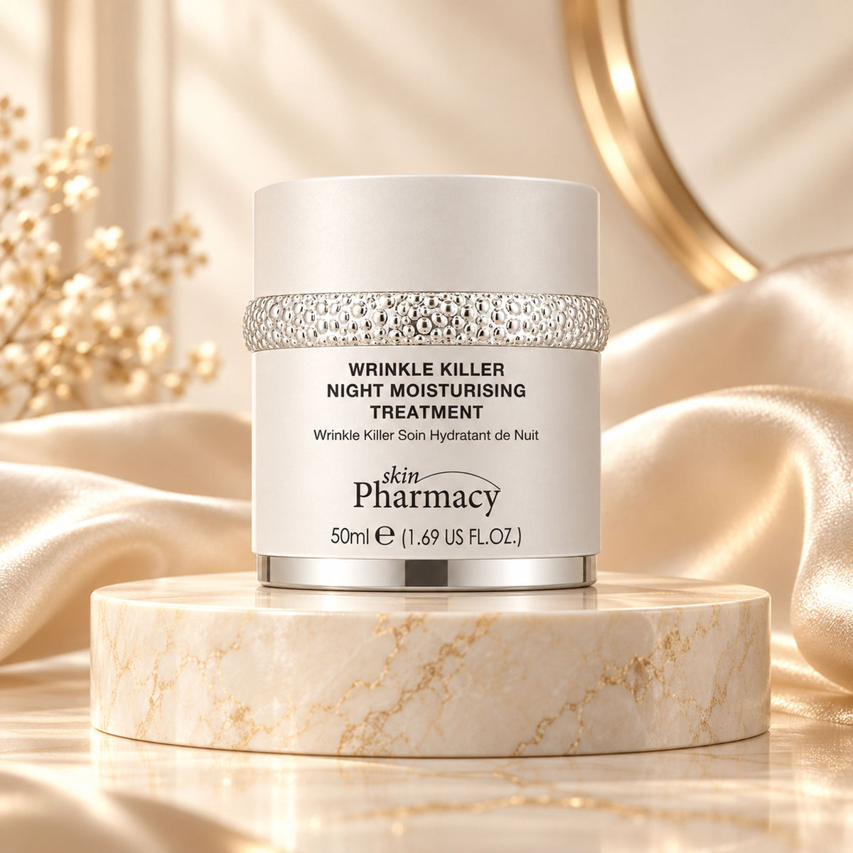 Soin hydratant de nuit anti-âge Wrinkle Killer 1 % 50ml