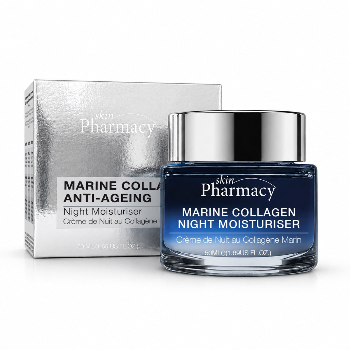 Crema idratante da notte al collagene marino 50ml