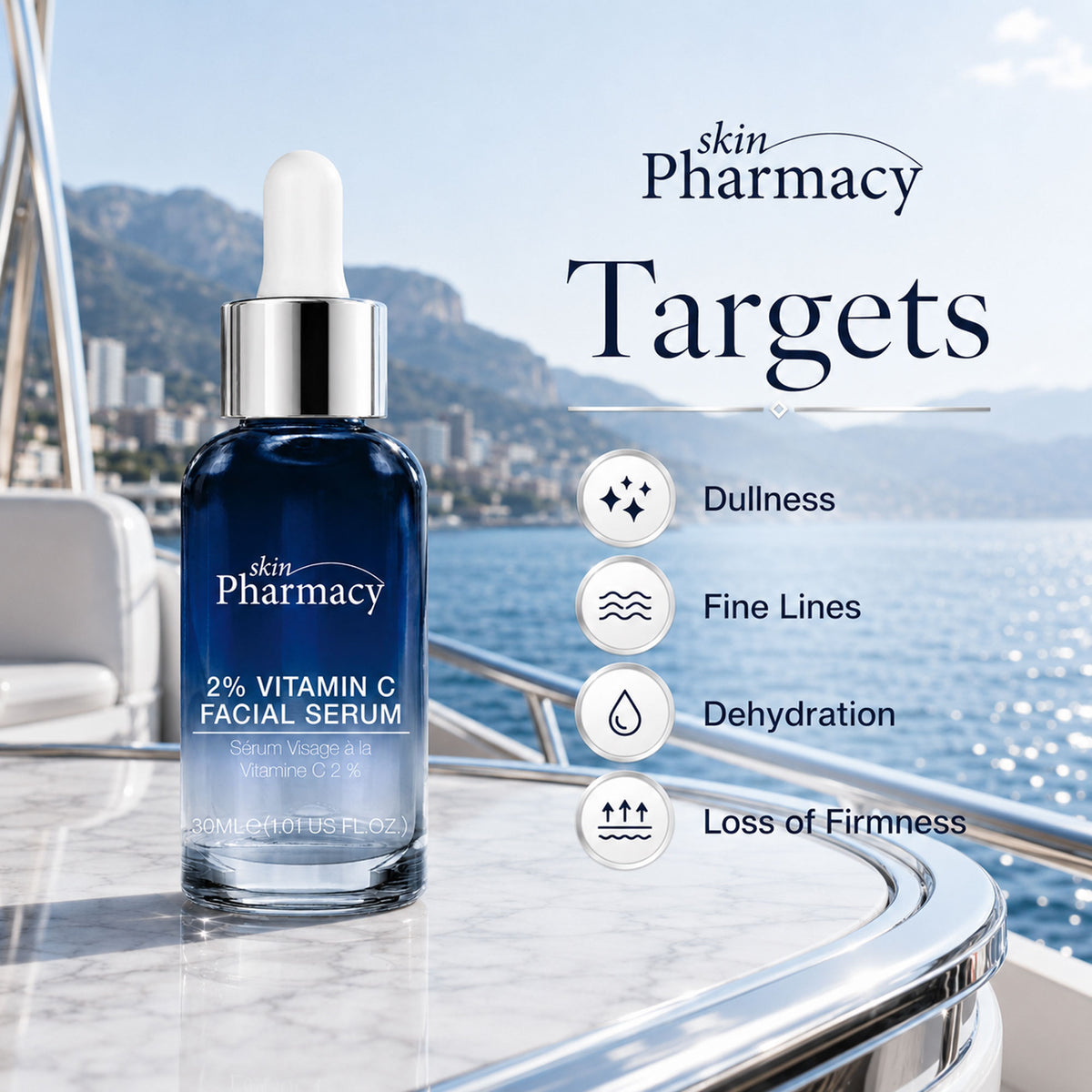 Siero viso alla vitamina C 2% 30ml