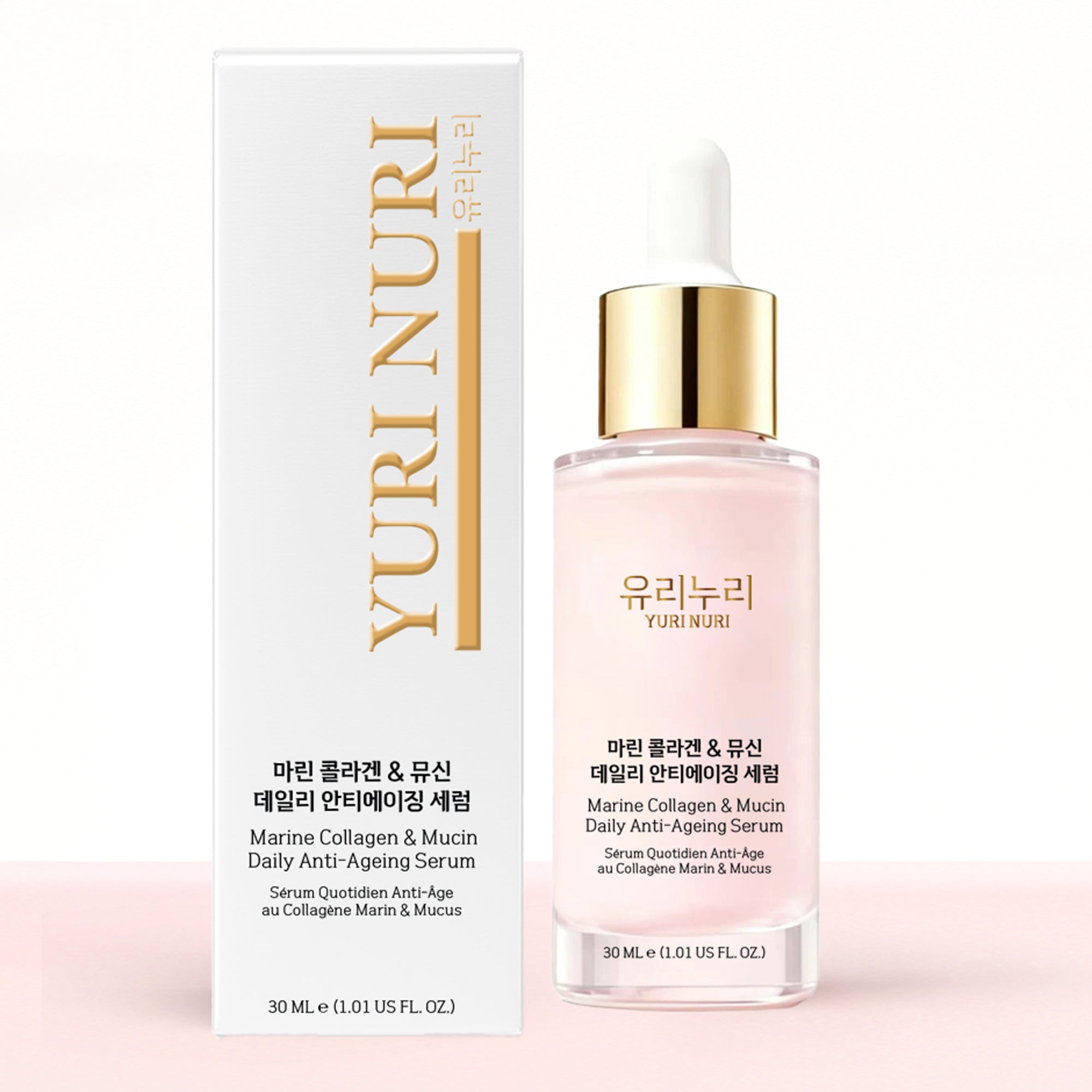 Yuri Nuri 유리누리 Mucin Glow Essence 30ml