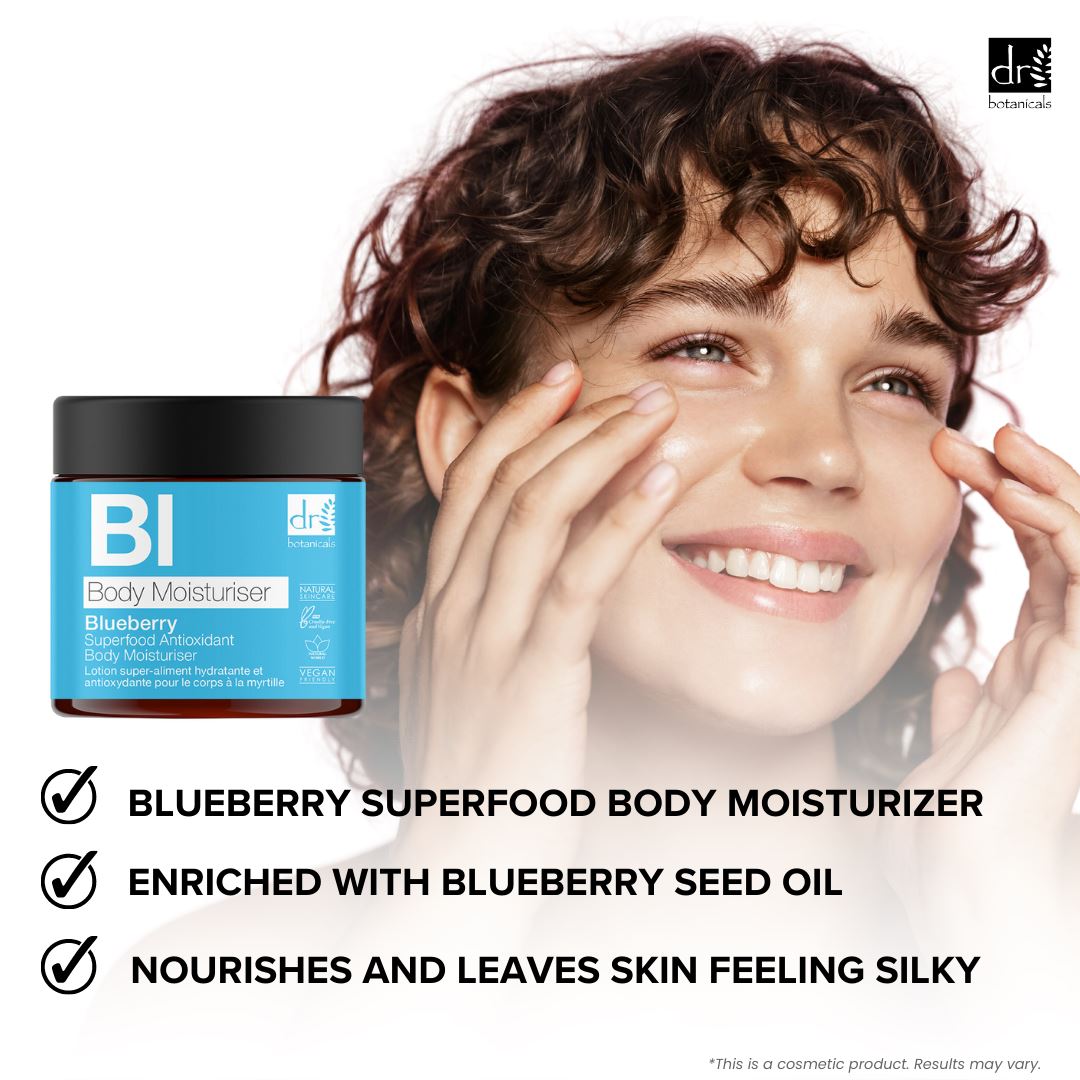 Blueberry Superfood Antioxidant Body Moisturiser 60ml - skinChemists