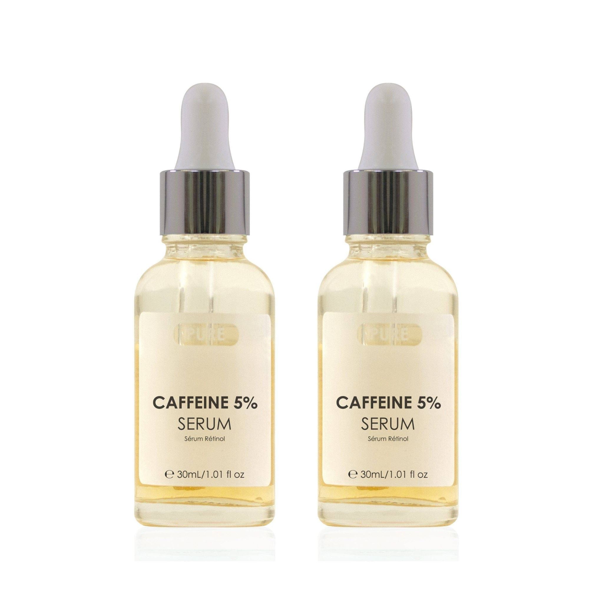 Pure Caffeine 5% Biphase Serum 30ml Twin Value Savings Pack