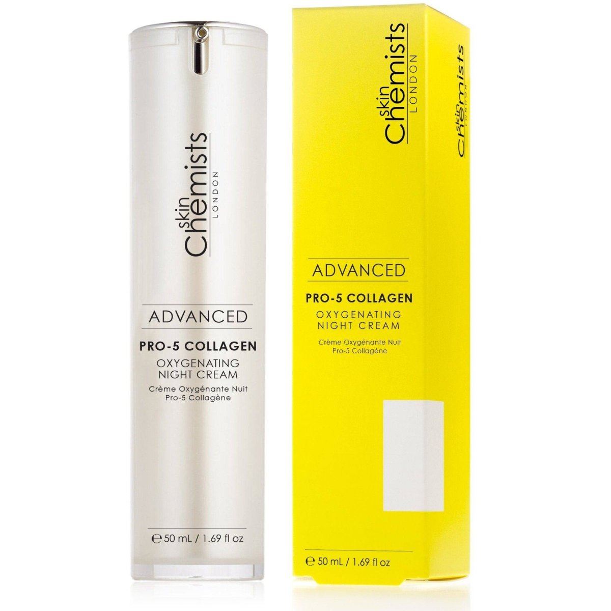 Crema de noche oxigenante de colágeno Advanced Pro-5 50ml