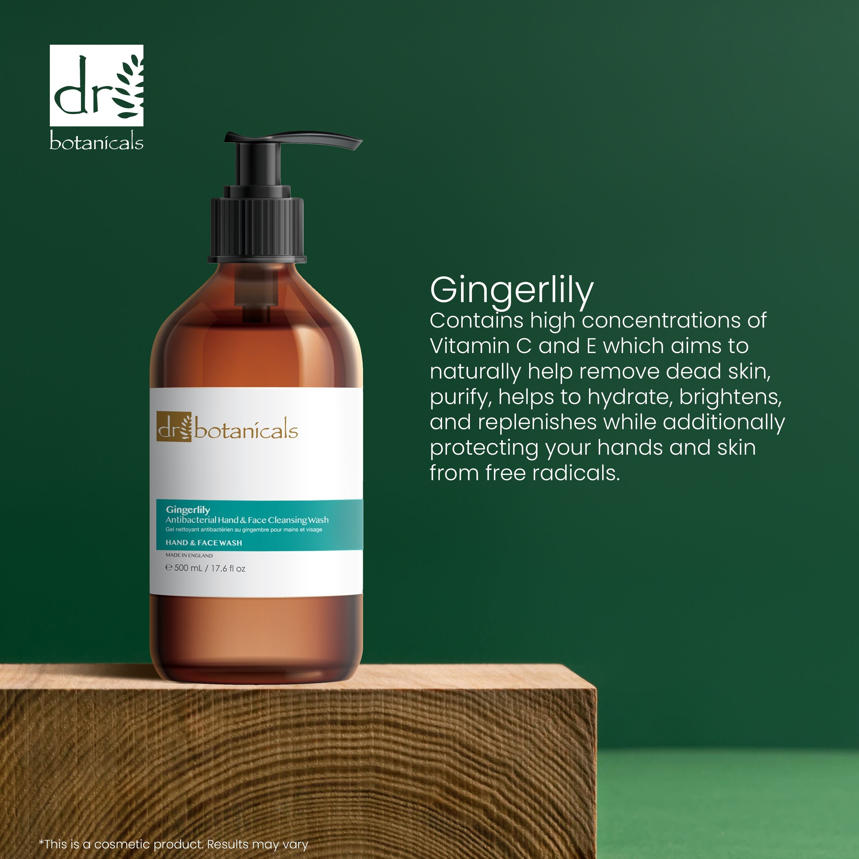 Gingerlily Hand- und Gesichtsreinigungsgel 500 ml Doppelpackung