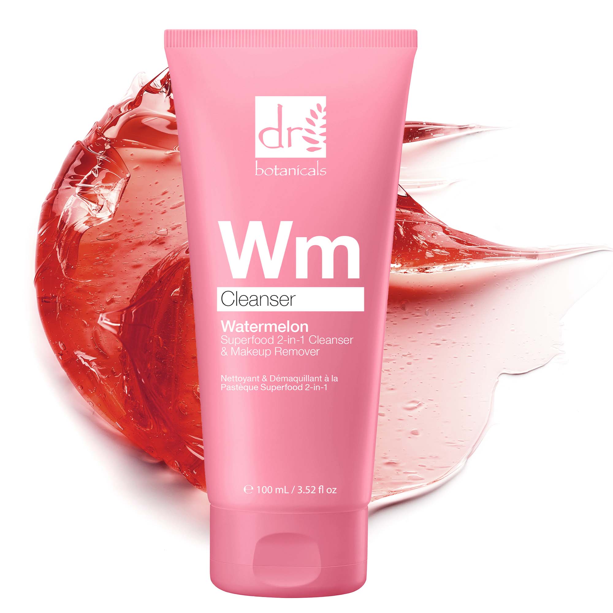 Advanced Watermelon Superfood 2-in-1 Cleanser & Makeup Remover with Glycolic Acid, Salicylic Acid & Lactic Acid 100ml