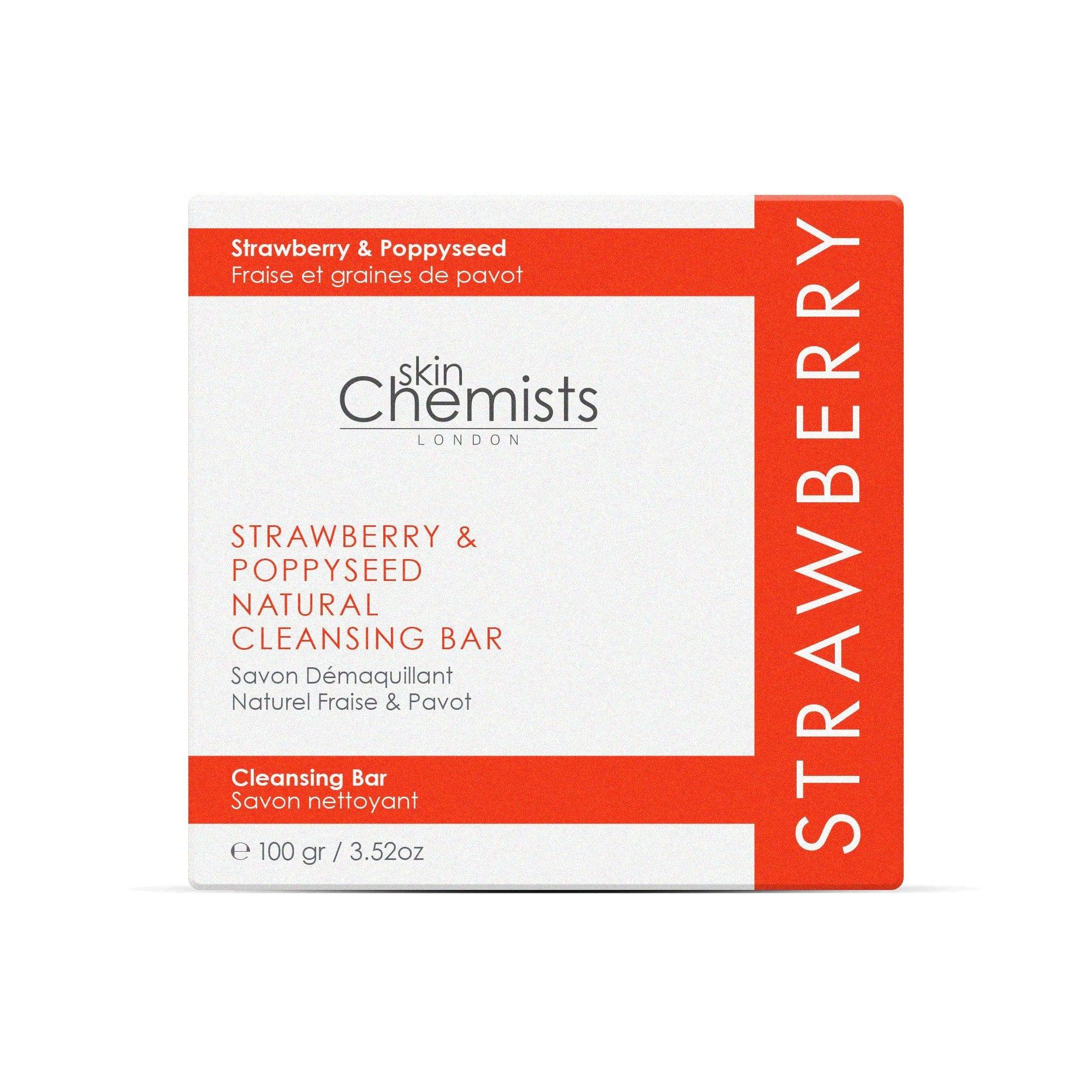 Strawberry & Poppy Seed Cleansing Bar 100g