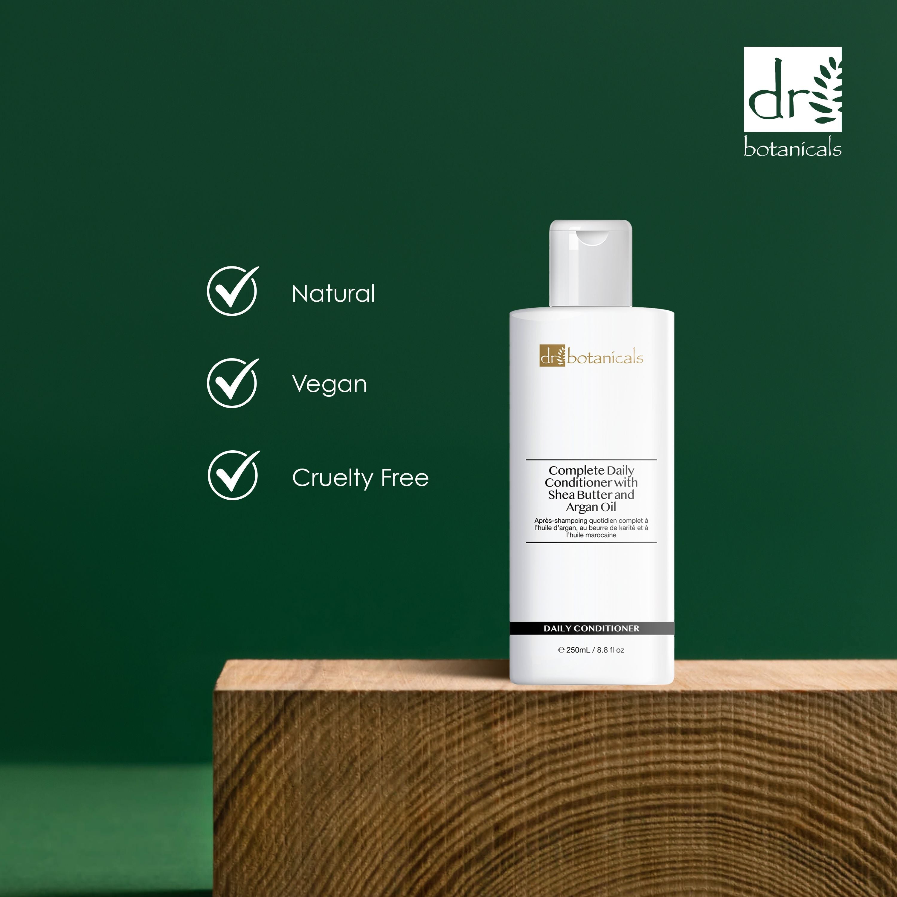 Après-shampoing quotidien complet à l'huile d'argan, au beurre de karité et à l'huile de marocain 250 ml