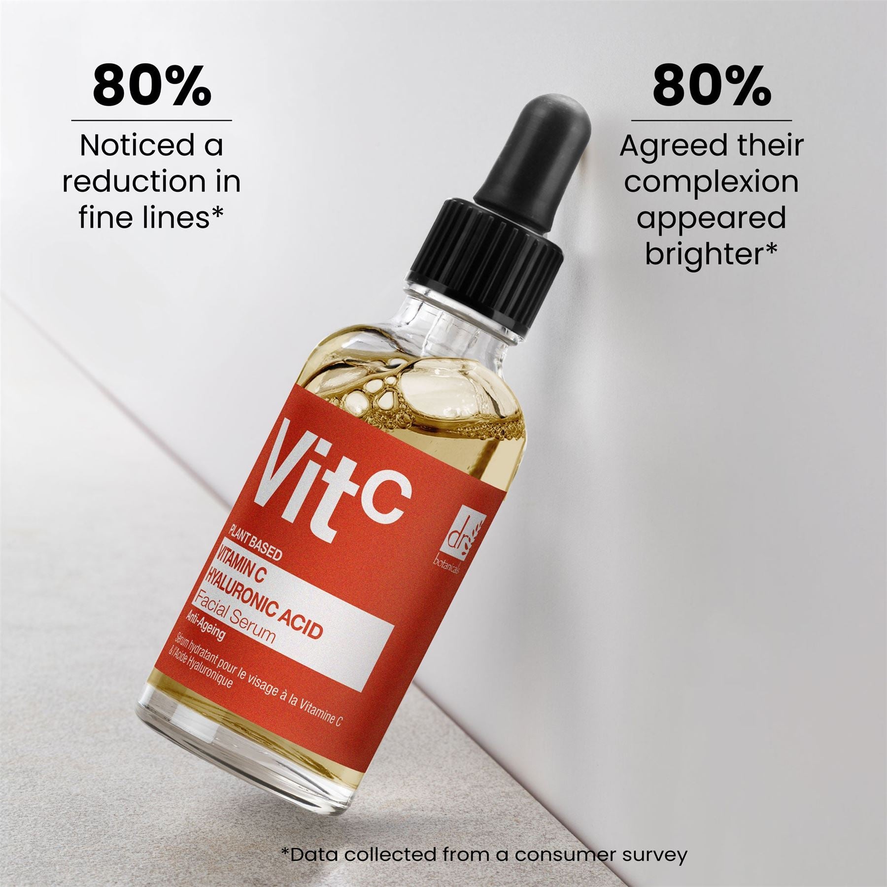 Vitamin C 5% & Hyaluronic Acid 2% Hydrating Facial Serum 30ml