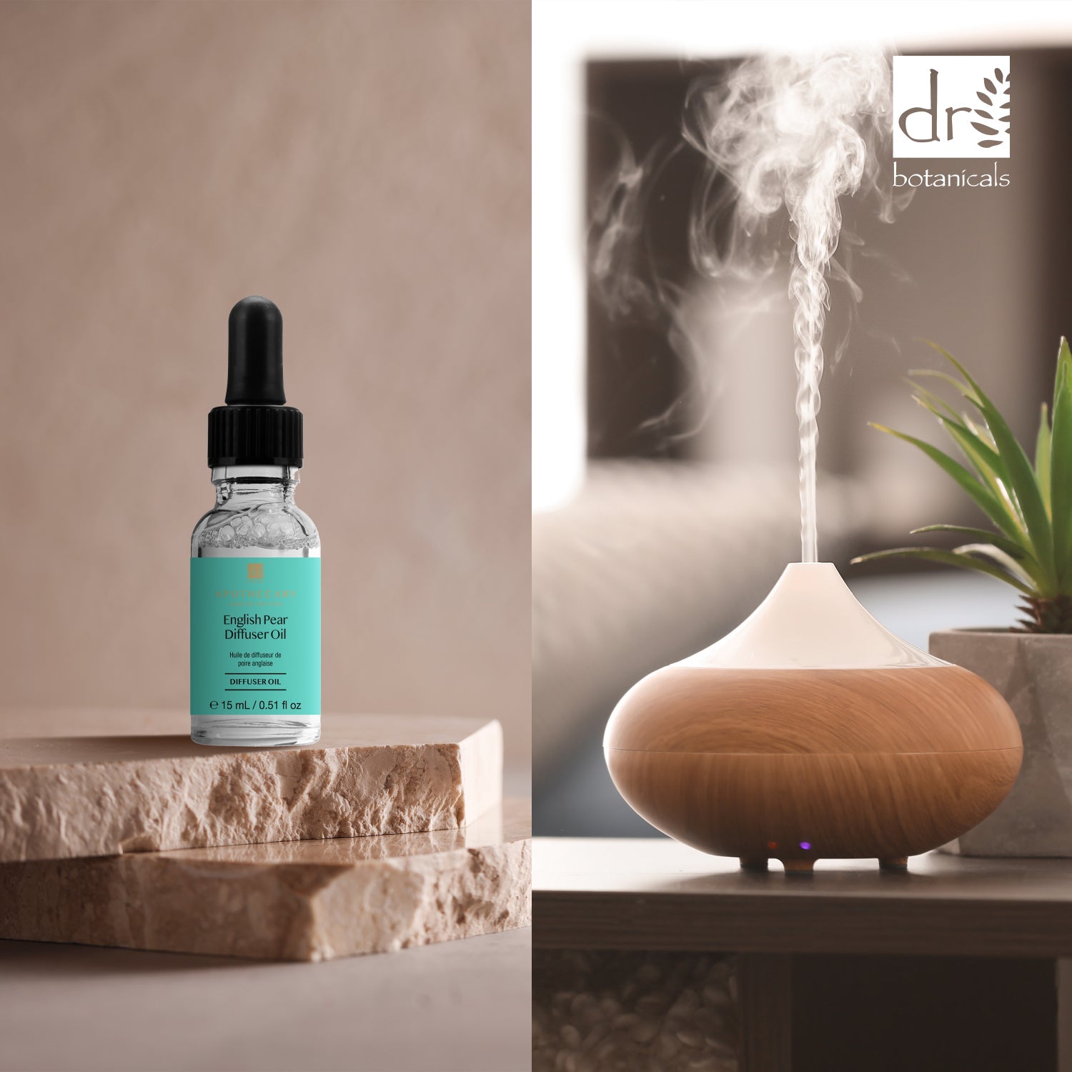 Huile pour diffuseur Poire Anglaise Joyeuse et Pétillante 15 ml - Lot de 2 à prix avantageux