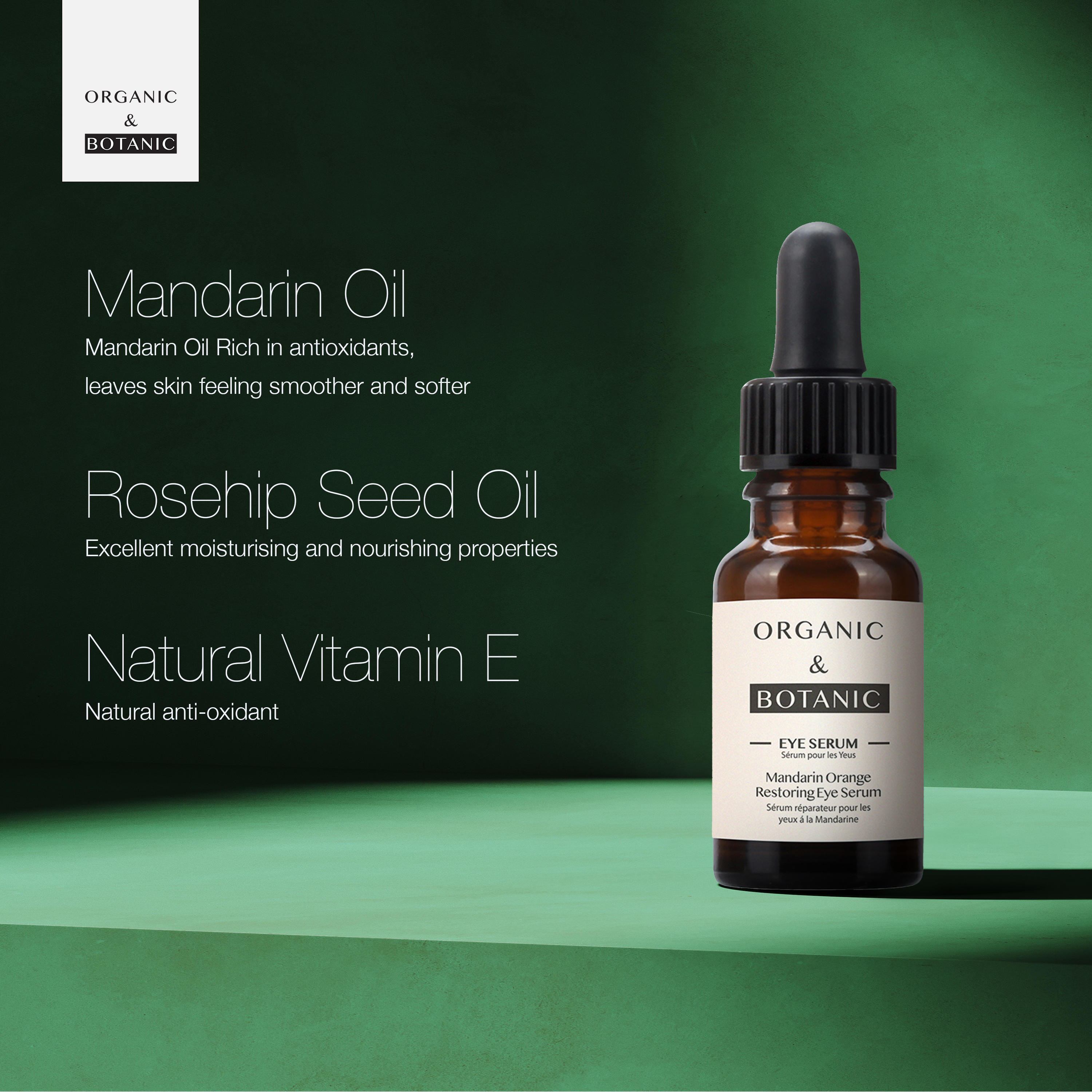 Mandarin Orange Restorative Eye Serum 15ml