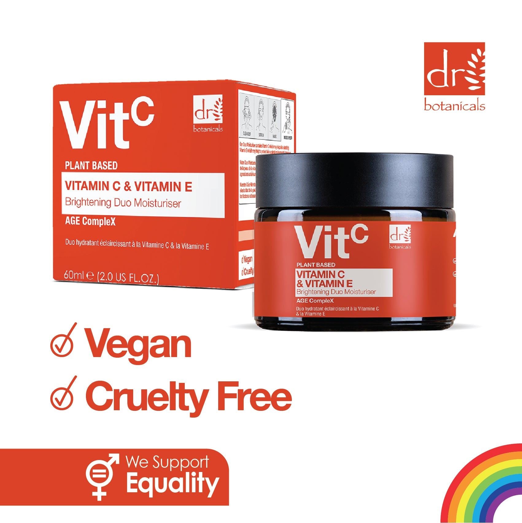 Anti-Aging Vitamin C Duo Feuchtigkeitscreme &amp; Hochwirksames Gesichtsserum Set
