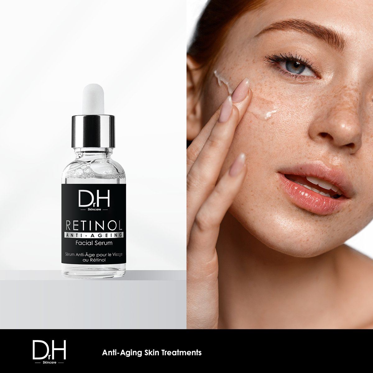 Sérum visage anti-âge au rétinol 30 ml