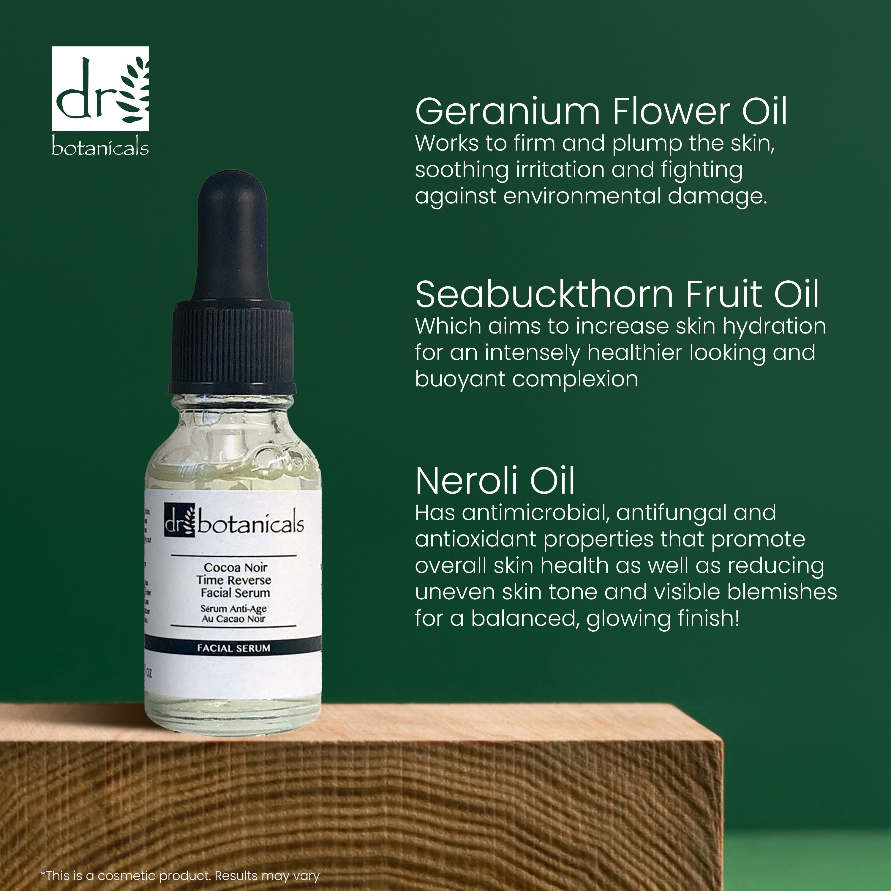 Cocoa Noir Time Reverse Facial Serum 15ml