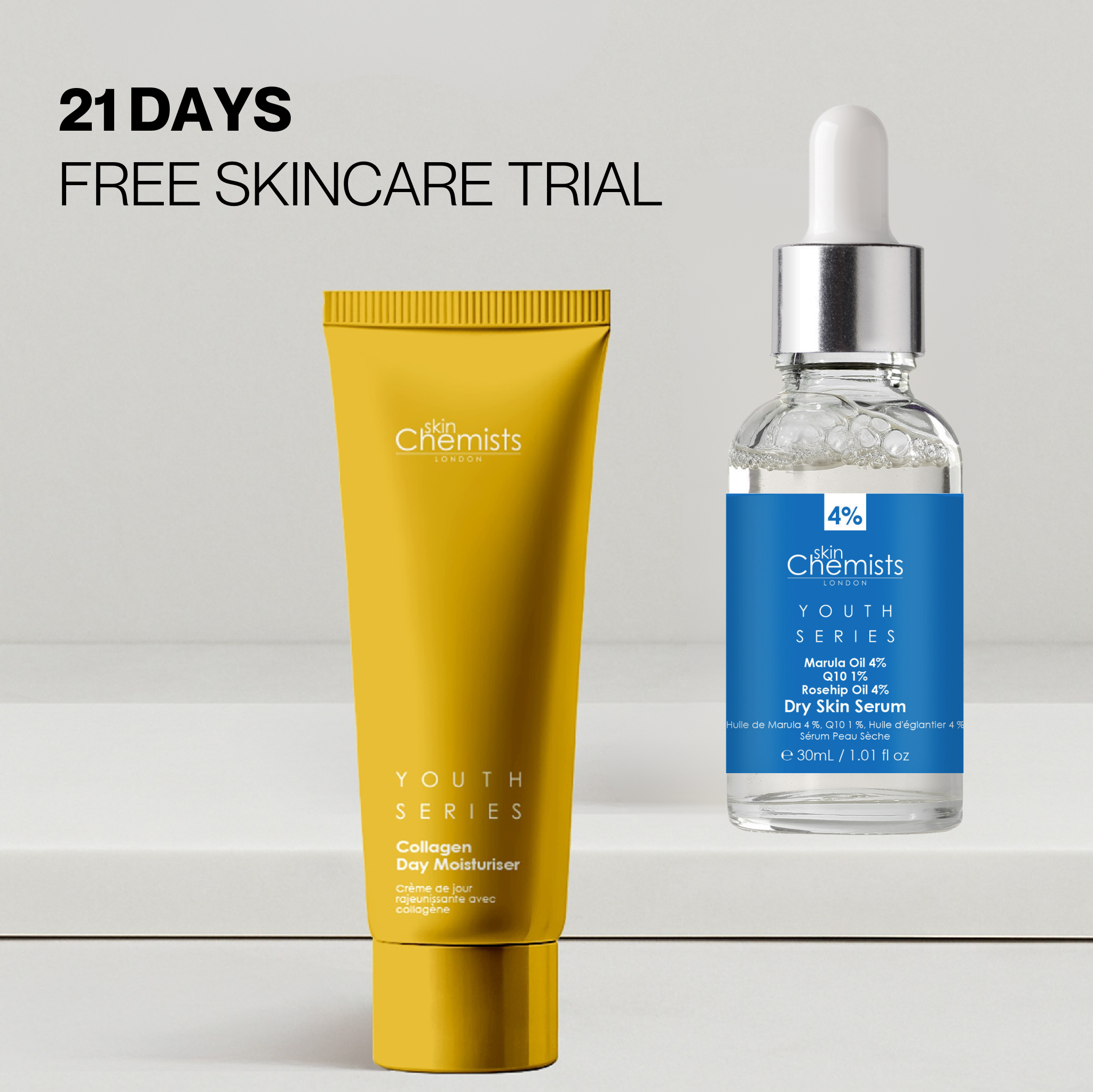 21 Days Free Trial Skincare Routine