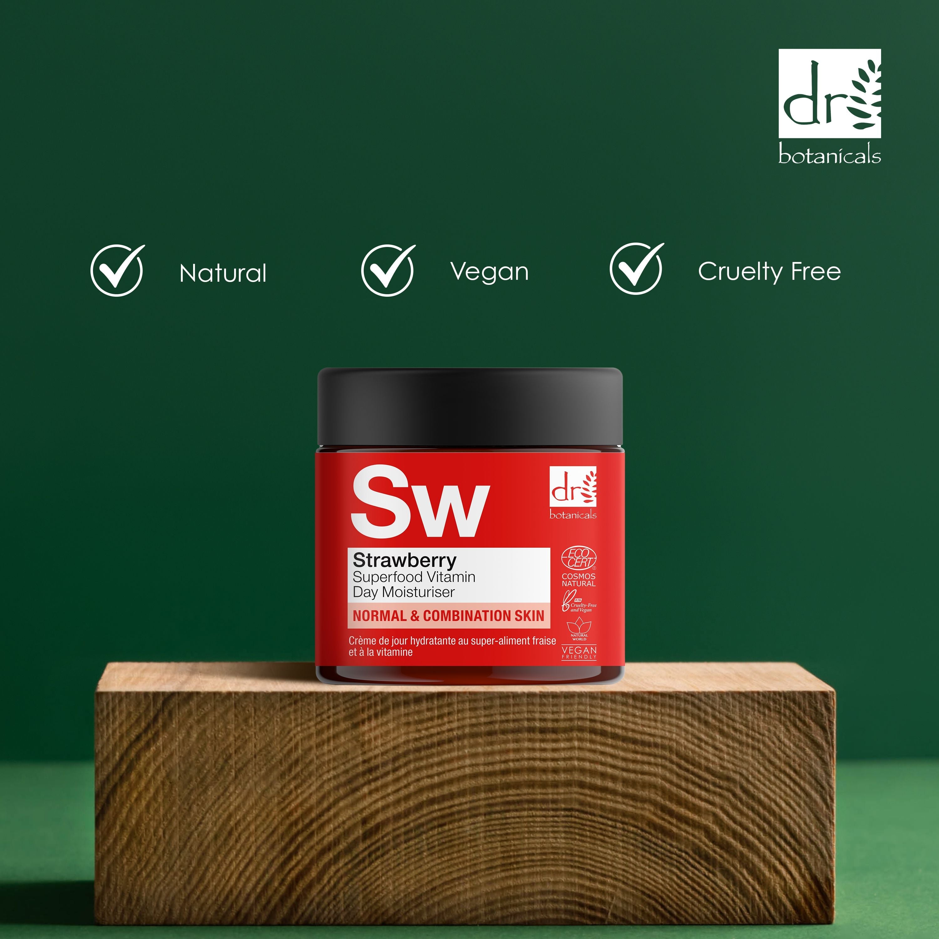 Strawberry Superfood Vitamin C Day Moisturiser 60ml